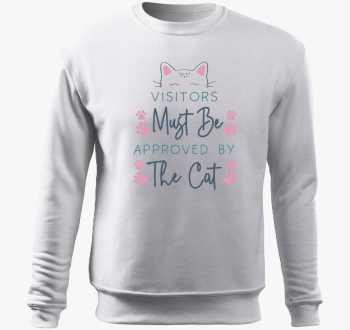 Visitors Cat pulover s kapuco