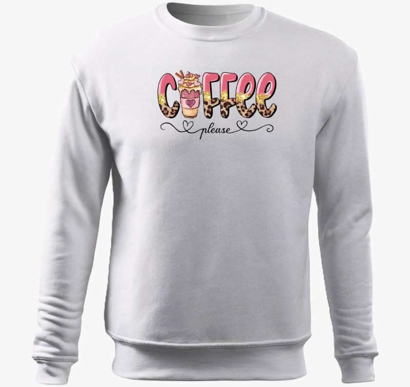 Coffee please pulover s kapuco