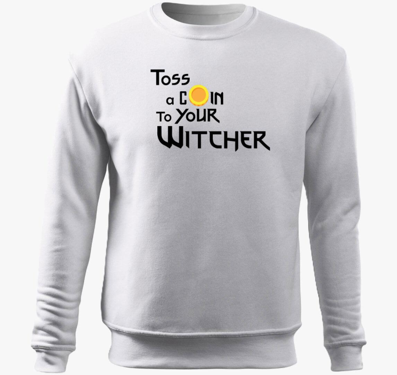 Toss coin to your Witcher pulover s kapuco