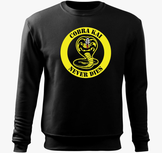 Cobra Kai never dies pulover s...
