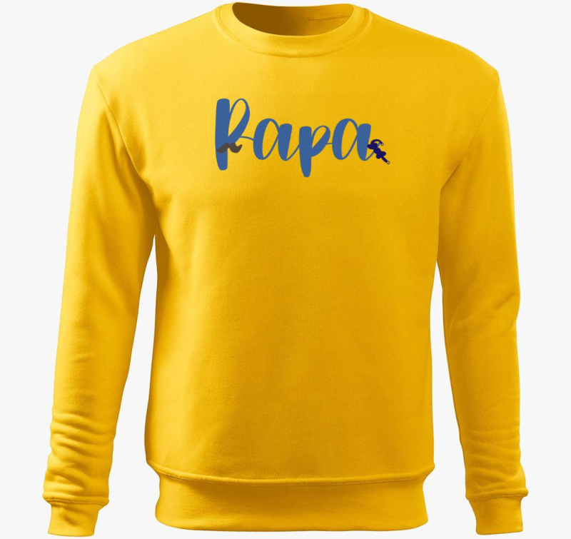 Papa pulover s kapuco