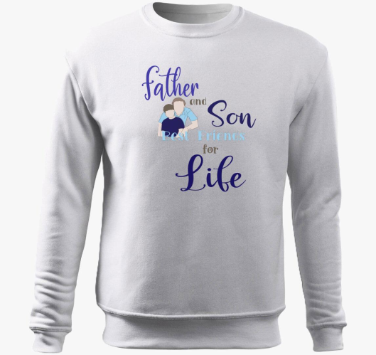 Father and Son pulover s kapuc...