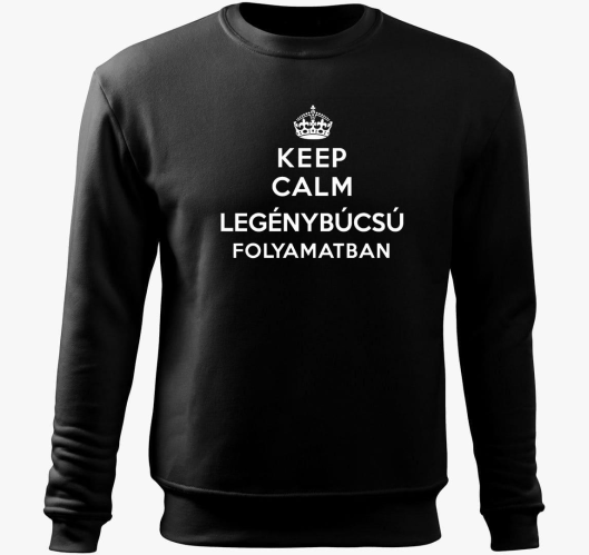 Keep calm folyamatban pulover ...