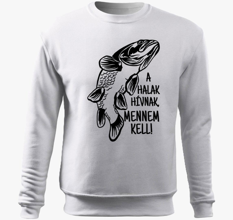 halak mennem kell pulover s kapuco