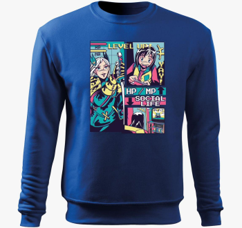 Szint pulover s kapu