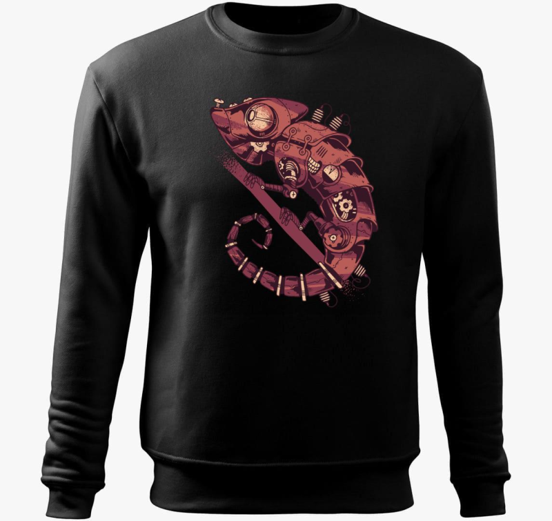 Steampunk pulover s kapuco