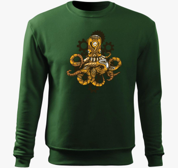 Steampunk polip pulover s kapuco