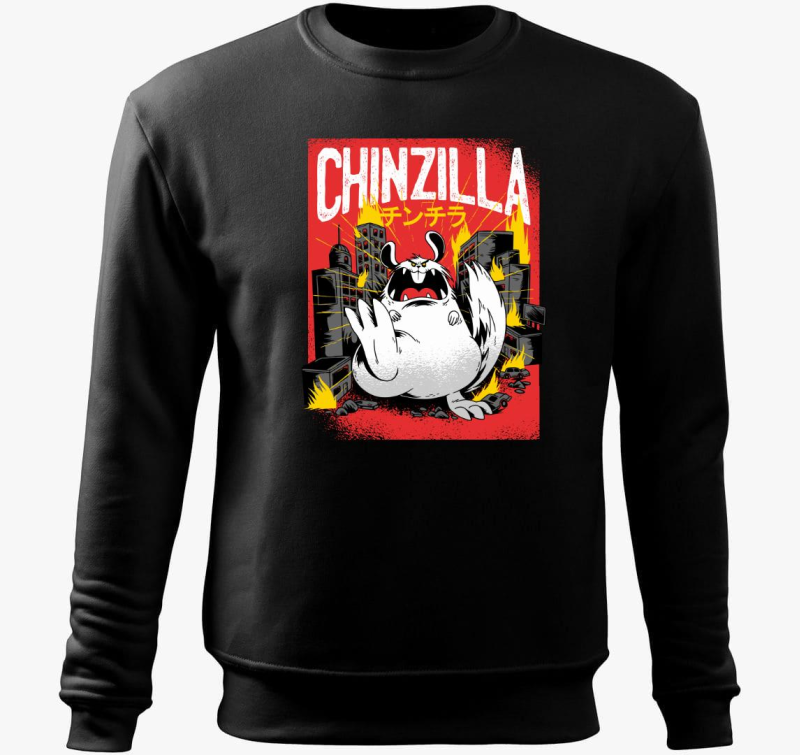 Chinzilla - csincsilla pulover s kapuco
