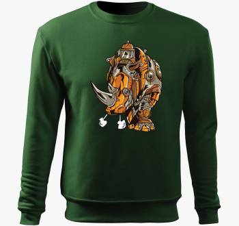 Steampunk pulover s kapuco