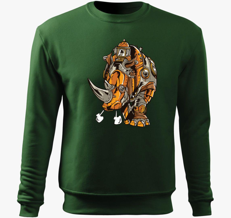 Steampunk pulover s kapuco