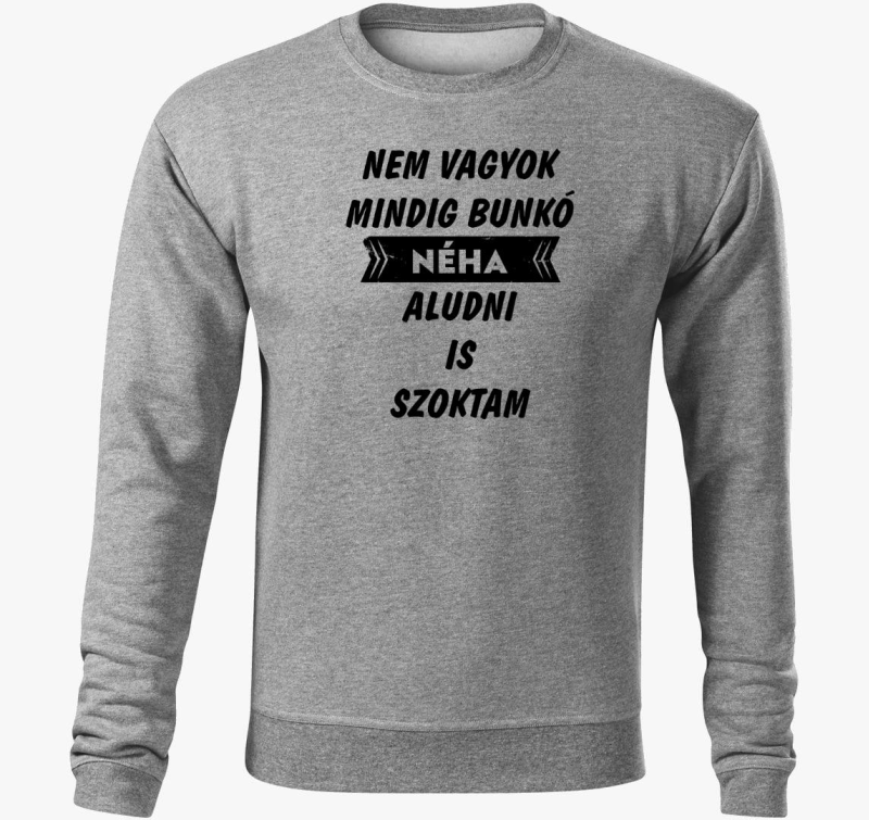 Ne sem mindig pulover s kapuco