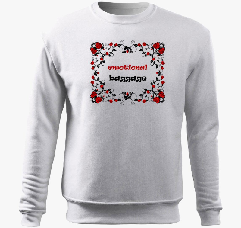 Emotional baggage pulover s kapuco