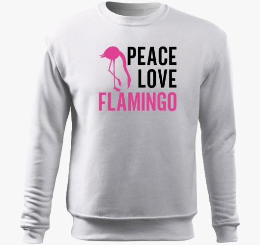 Flamingo peace pulover s kapuc...