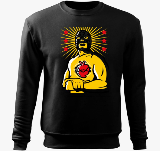 Lucha Libre pulover s kapuco