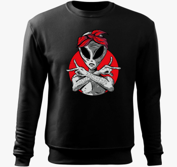 We come in peace YO! pulover s kapuco