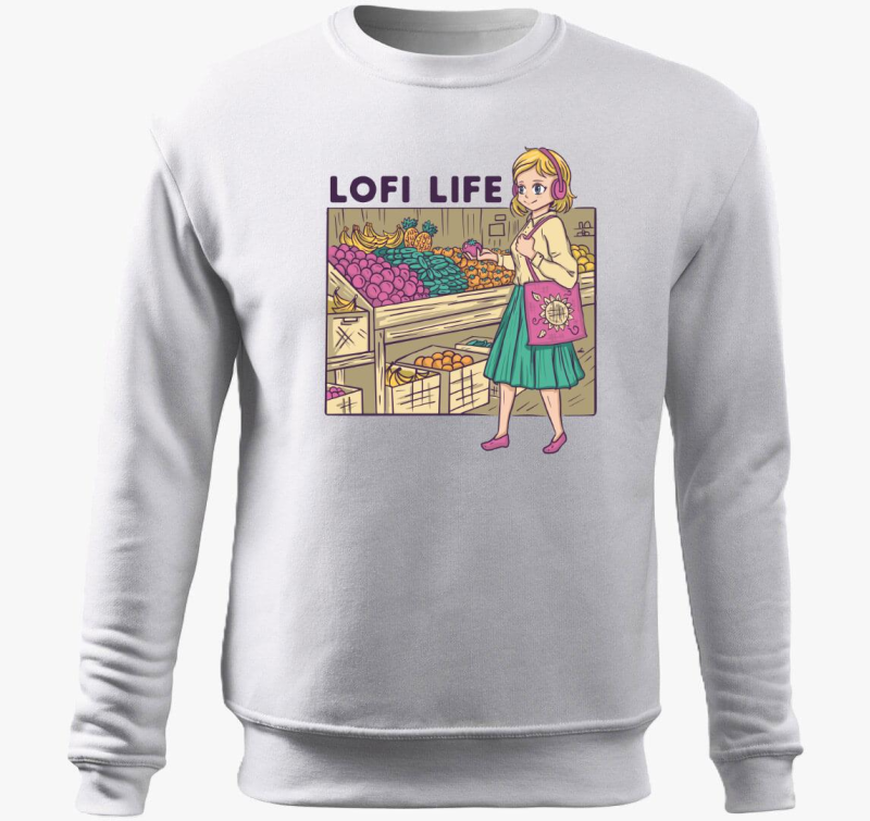 LoFi LiFe pulover s kapuco