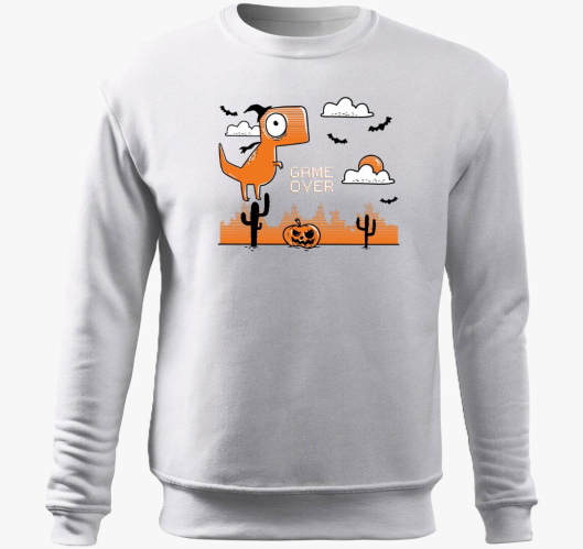 Game Over Halloween pulover s ...