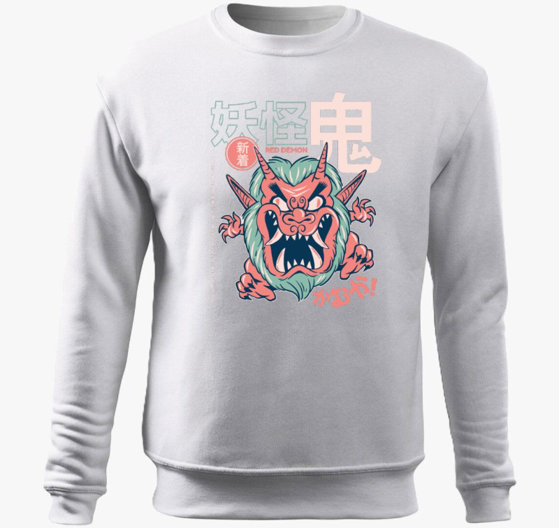 Red Demon pulover s kapuco