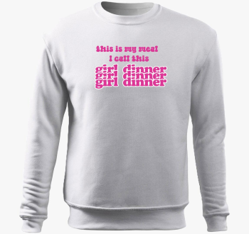 girl dinner pink pul...