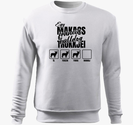 makacs francia bulldog pulover...