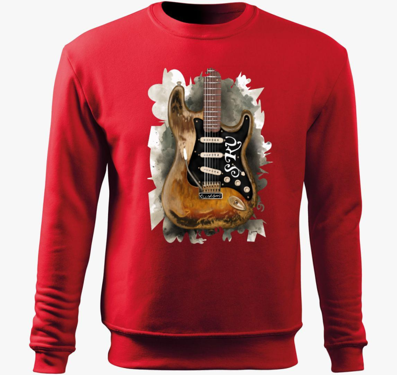 Stevie Ray Vaughan kitara pulover s kapuco