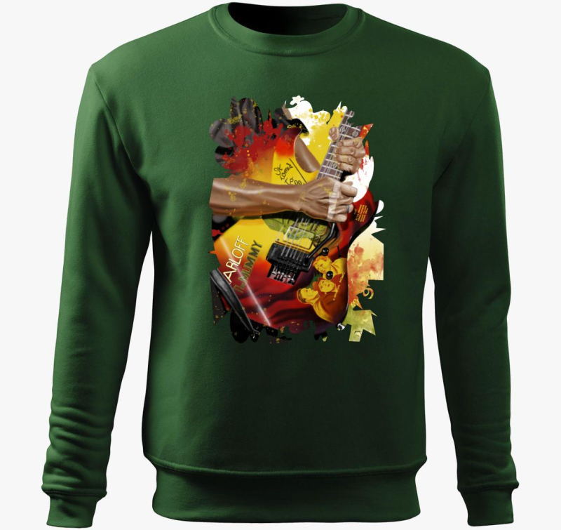 Kirk Hammett Mummy kitara pulover s kapuco