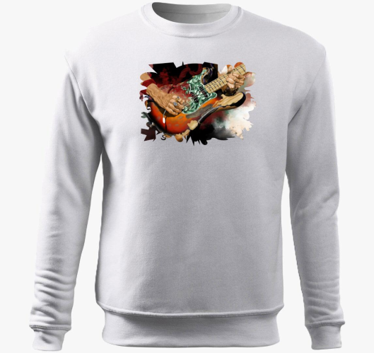 Joe Perry kitara pulover s kap...