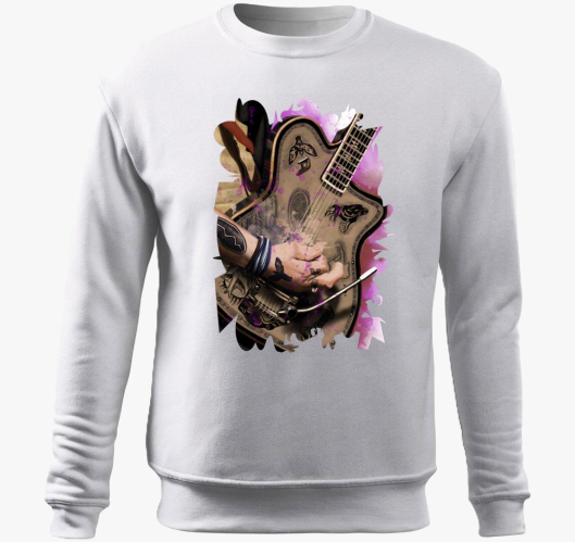 Johnny Depp kitara pulover s k...