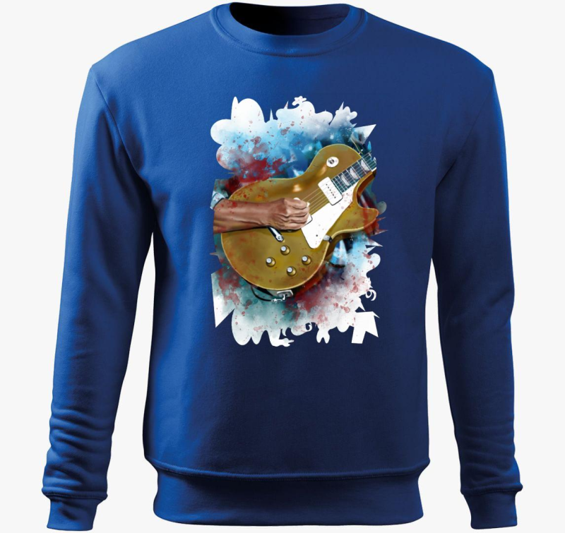 John Fogherty kitara pulover s kapuco