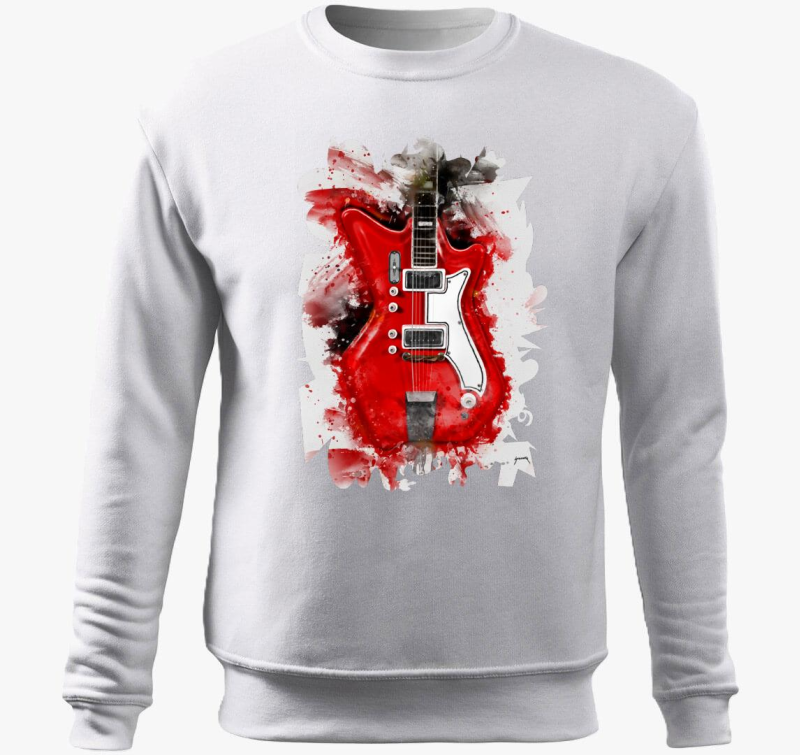 Jack White kitara pulover s kapuco