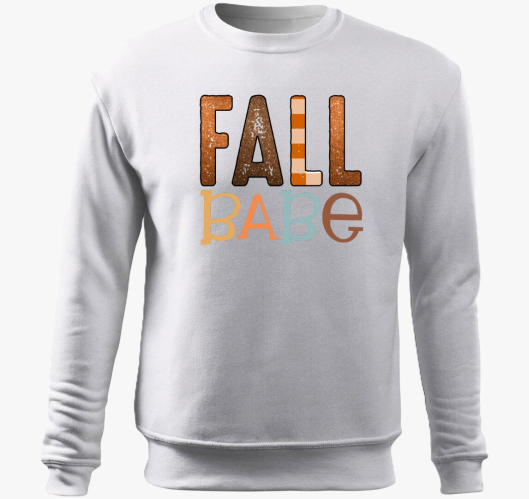 Fall babe rjava pulover s kapu...