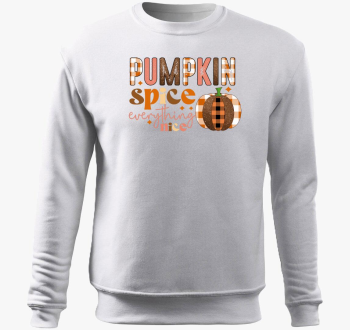 pumpkin spice nice pulover s kapuco