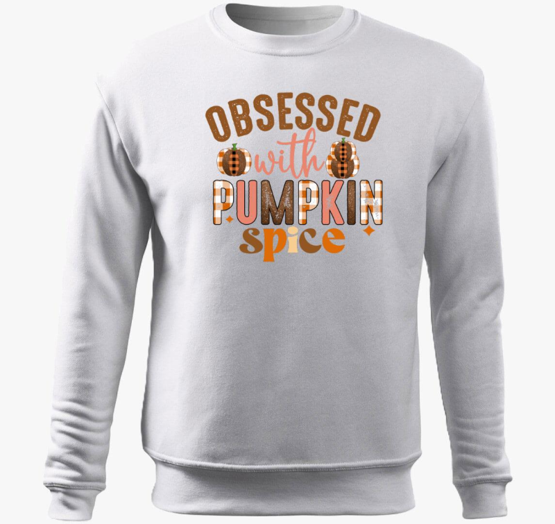 obsessed pumpkin spice pulover s kapuco
