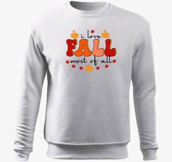 I love fall pulover 