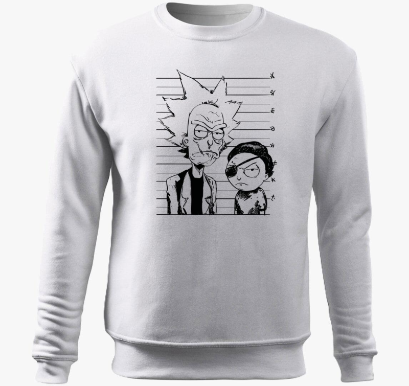 RickandMorty pulover s kapuco