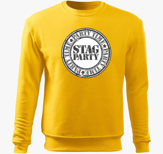 Stag siva pulover s kapuco