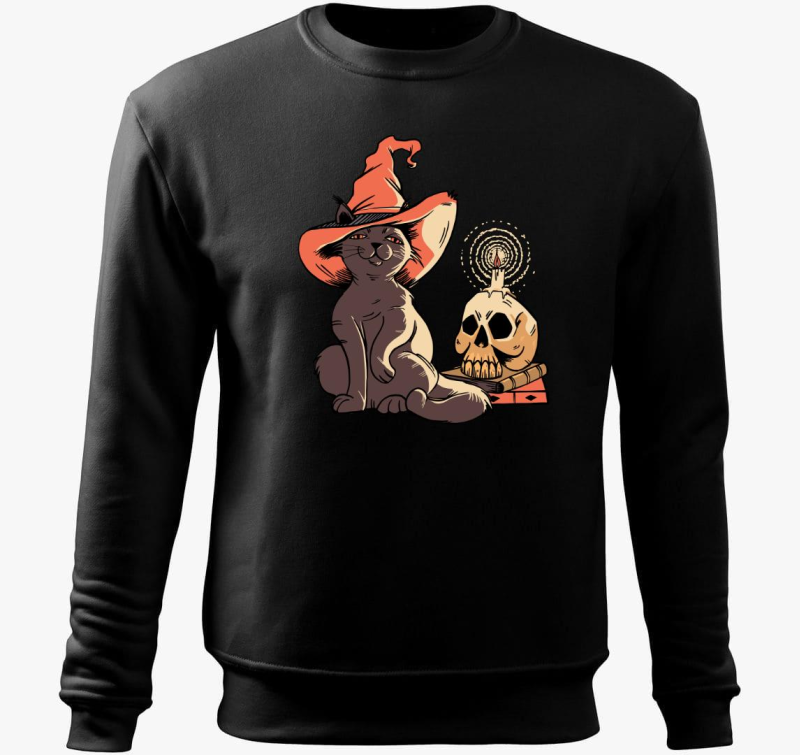 macska pulover s kapuco