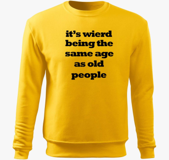 wierd old pulover s kapuco