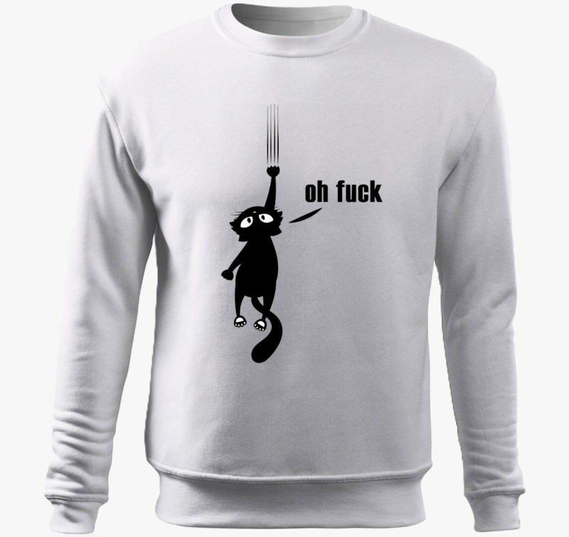 Oh fuck macska pulover s kapuco