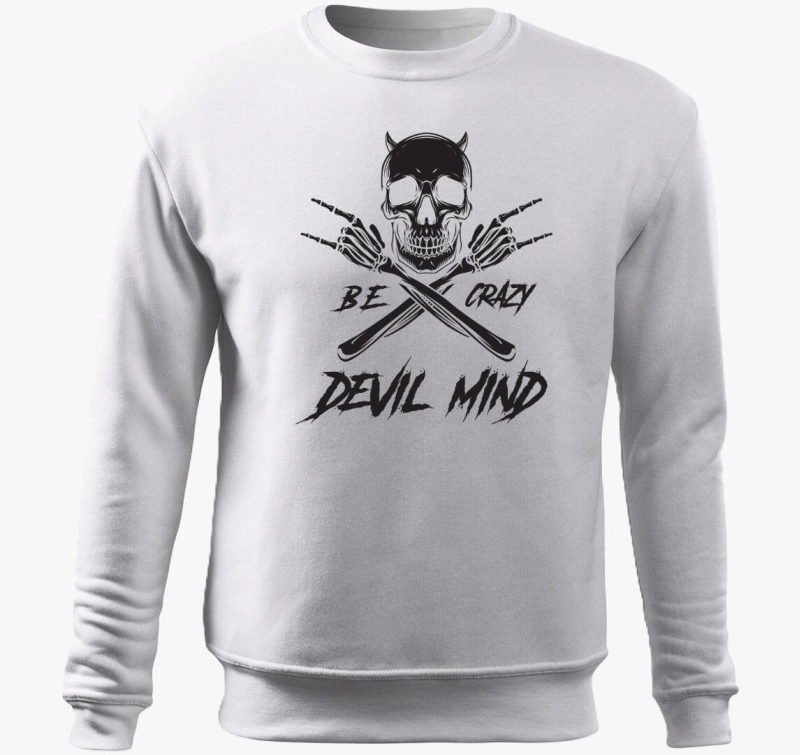 Devil mind pulover s kapuco