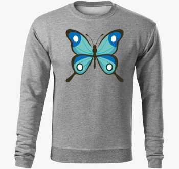 modra pulover s kapuco