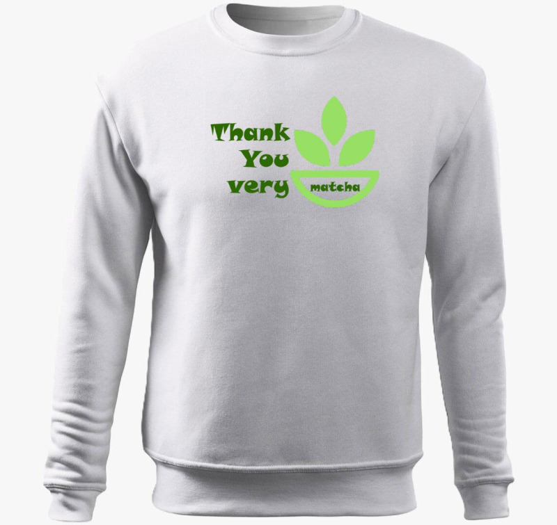 very matcha pulover s kapuco