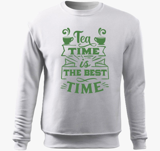 Tea time pulover s kapuco