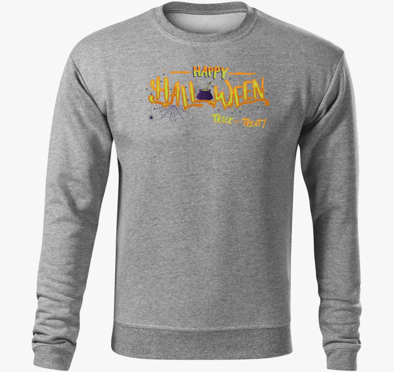 Happy Halloween Trick or Treat pulover s kapuco