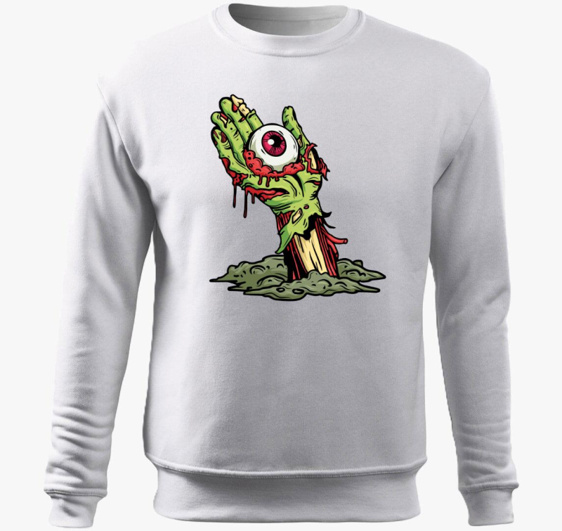 Halloween zombi pulover s kapuco