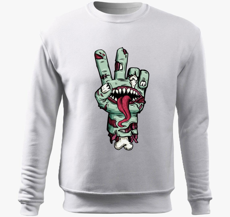 Halloween zombi pulover s kapuco