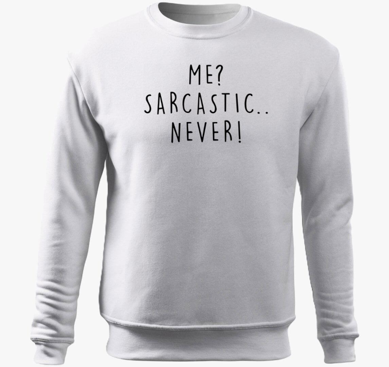 szarkasztikus? Soha! pulover s kapuco