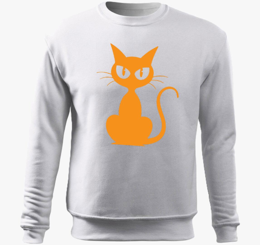 Halloween macsek pulover s kap...