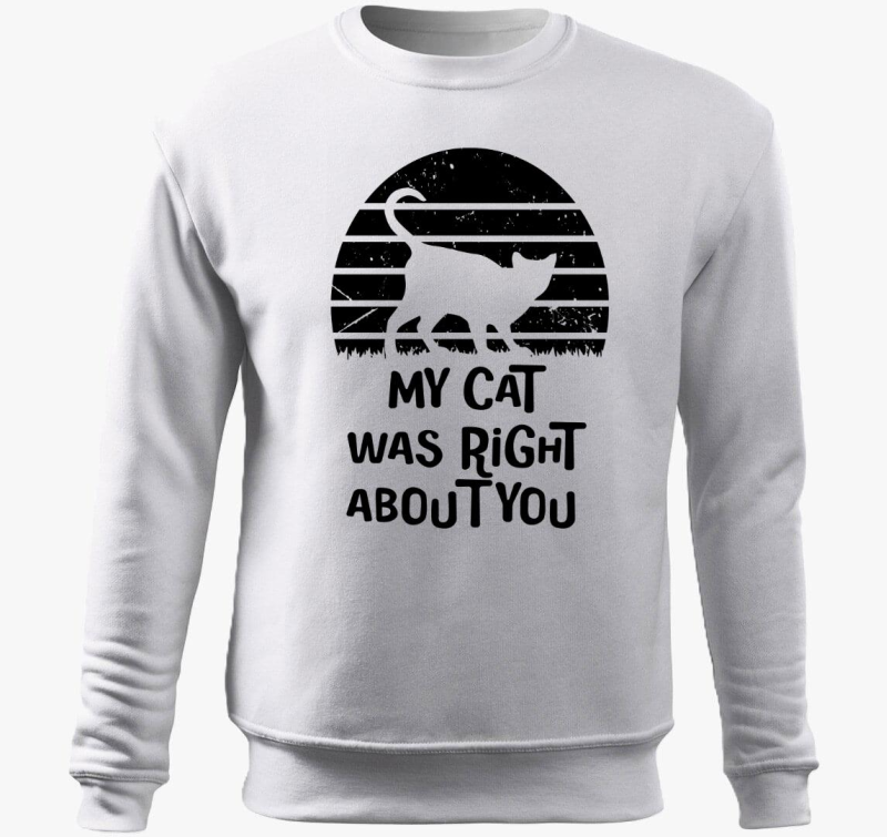 my cat right pulover s kapuco