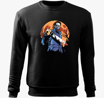 Michael Myers sziluett pulover s kapuco